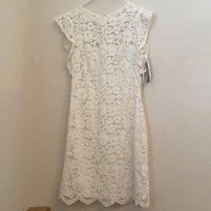 Lauren by Ralph Lauren white dress. New with tags